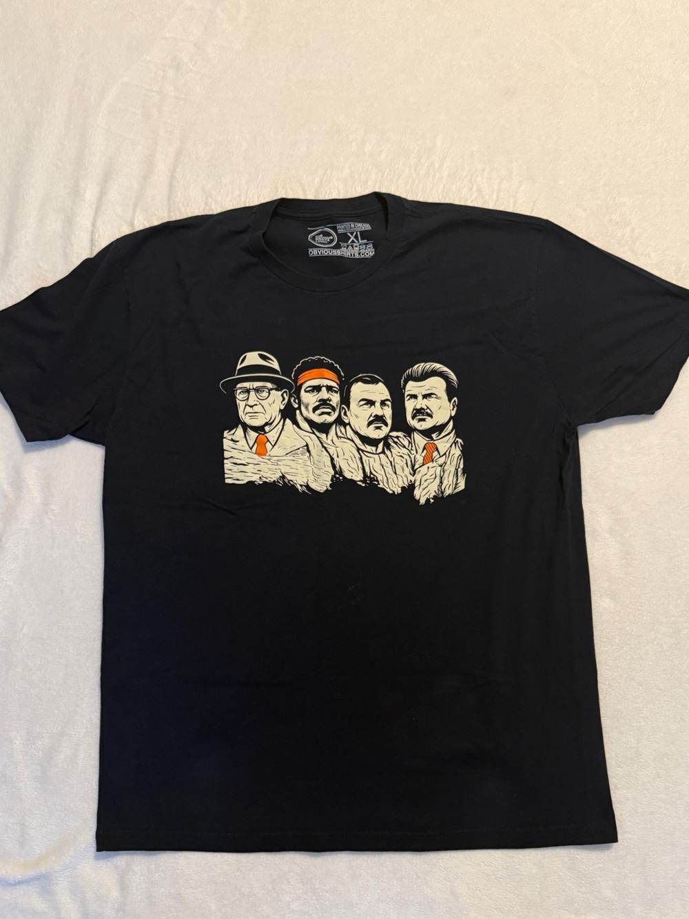 Obvious Shirts Chicago Bears Legends T-Shirt XL Payton Ditka Butkus New w/o Tags